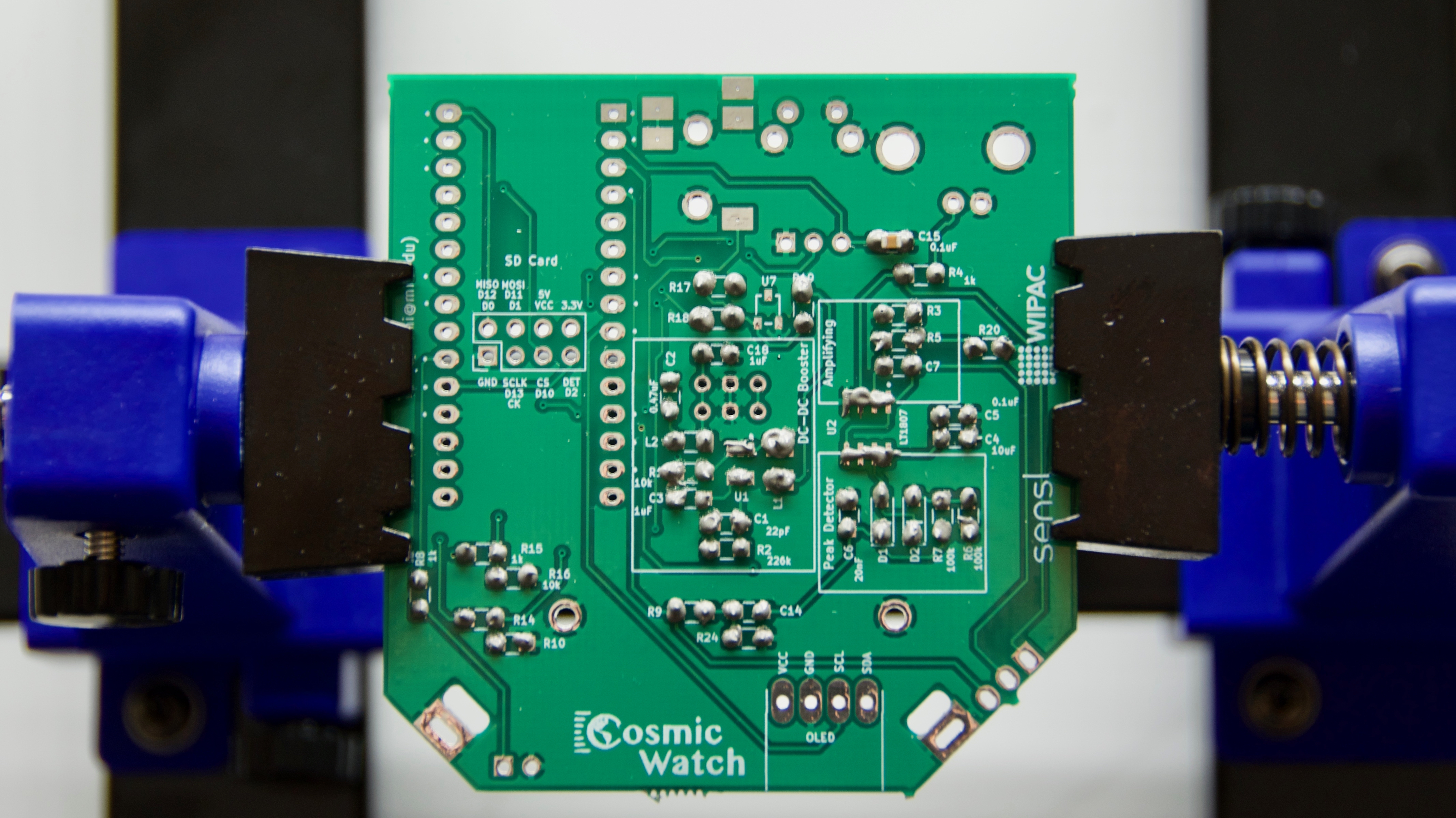 Soldering of components on Main PCB.